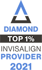 diamond top 1% invisalign provider